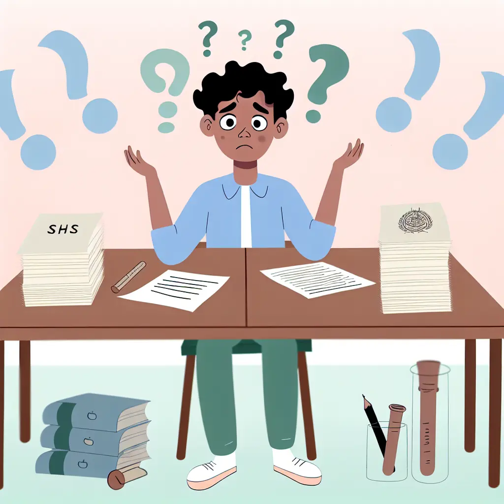 Étudiant face au dilemme du choix entre structure SHS et IMRAD