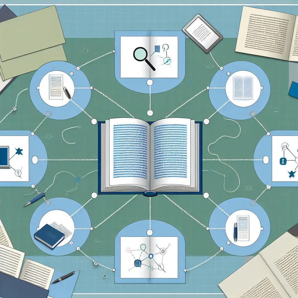 Visualisation en réseau de la littérature scientifique montrant les connexions entre différents courants de recherche