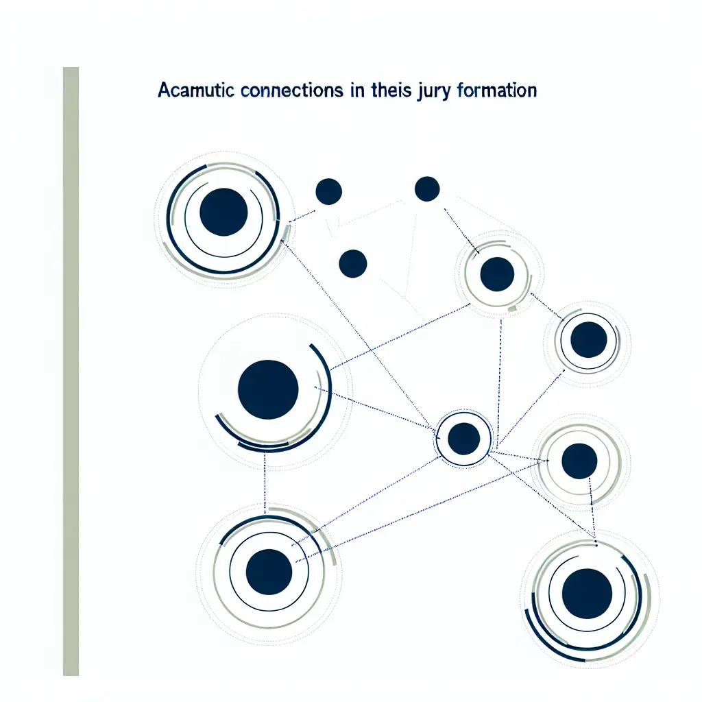 Visualisation graphique des connexions entre chercheurs dans l'écosystème académique français
