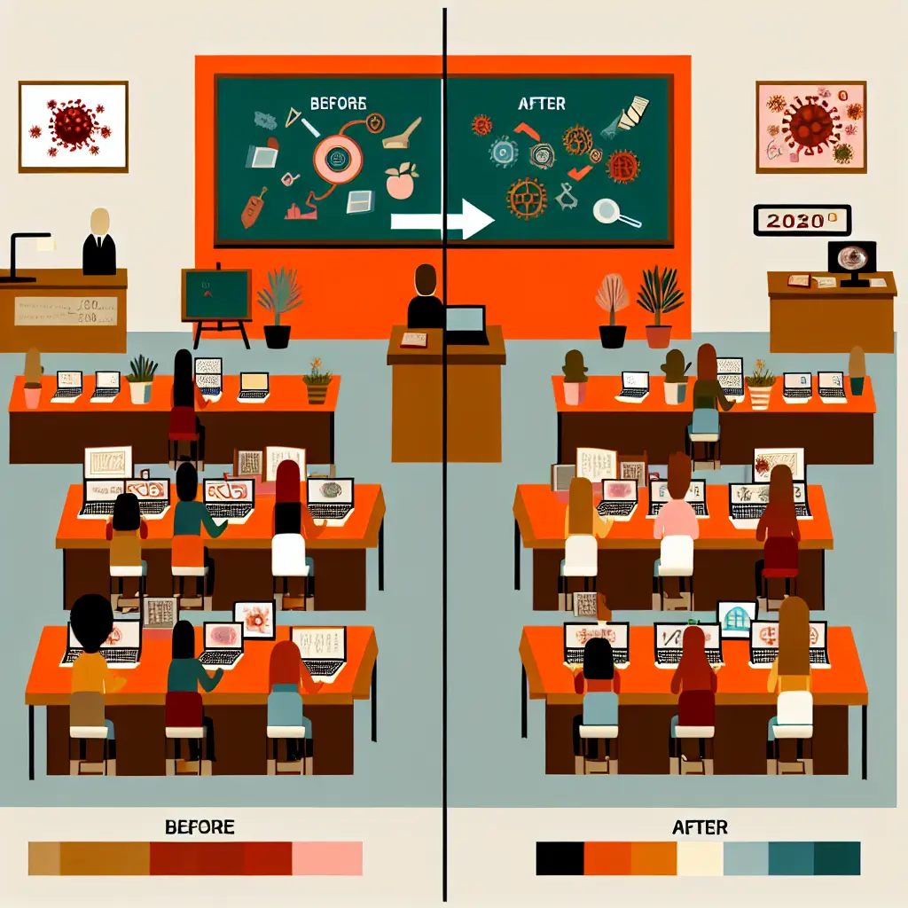 Évolution technologique des universités pendant la pandémie COVID-19