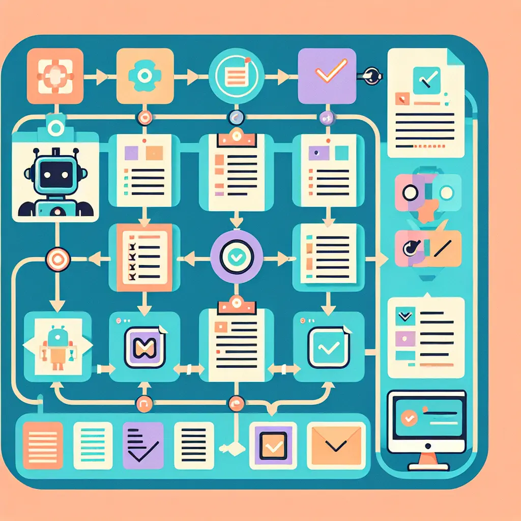 Processus détaillé de déclaration d'utilisation de l'IA en plusieurs étapes