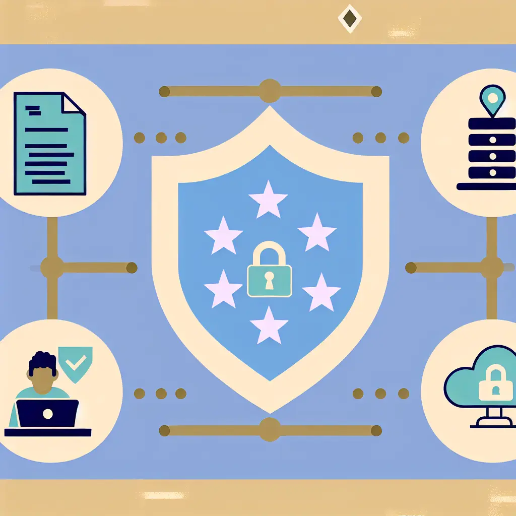 Illustration de la sécurité des données et conformité RGPD pour les travaux académiques