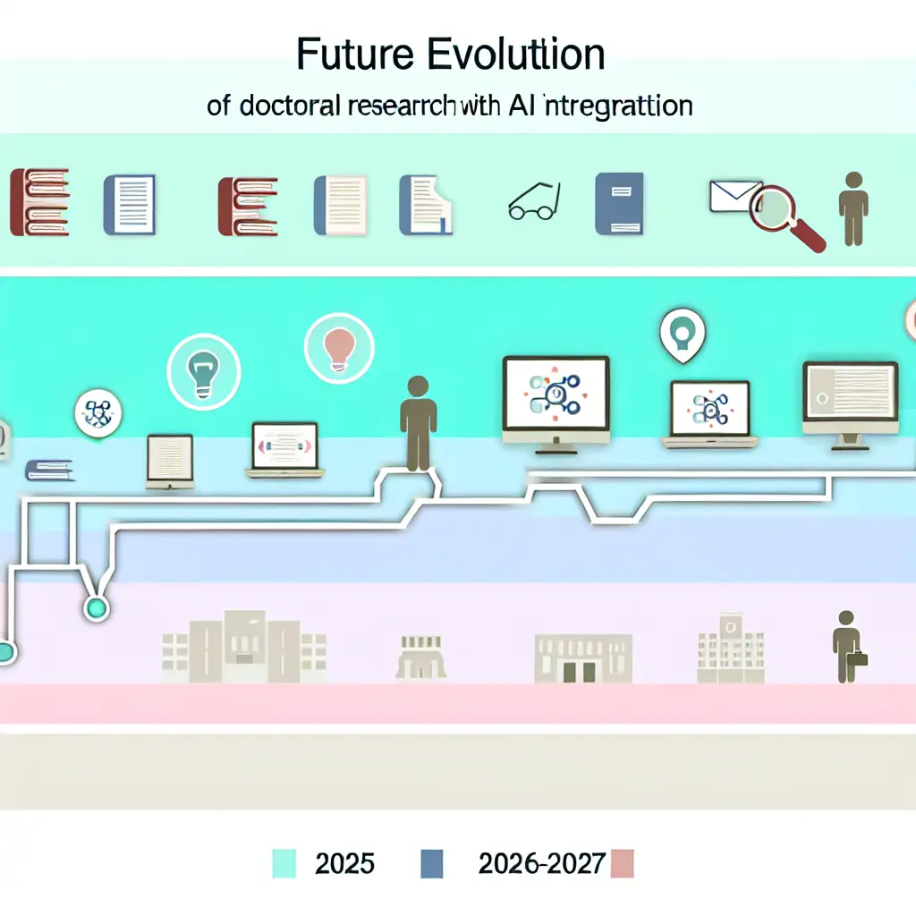 Évolution future de la recherche doctorale avec l'intégration de l'intelligence artificielle