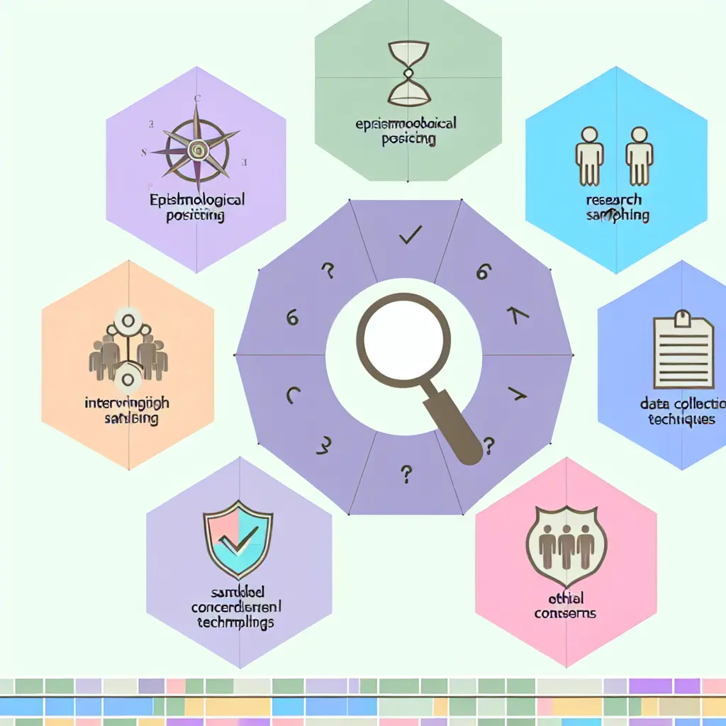 Les six composantes essentielles d'une méthodologie en sciences sociales