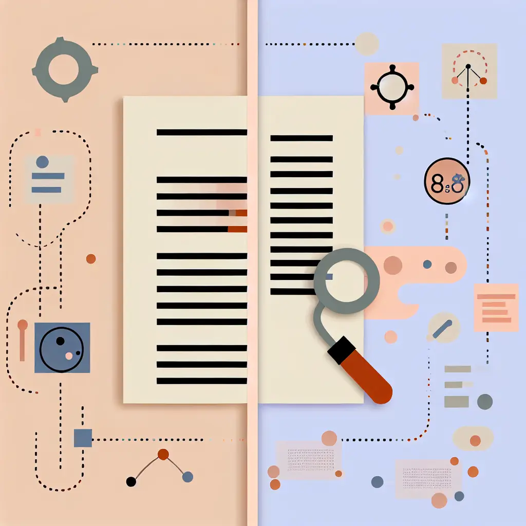 Visualisation de la détection sémantique de similarité entre documents