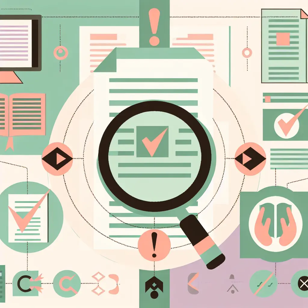 Processus de vérification rigoureuse des sources académiques