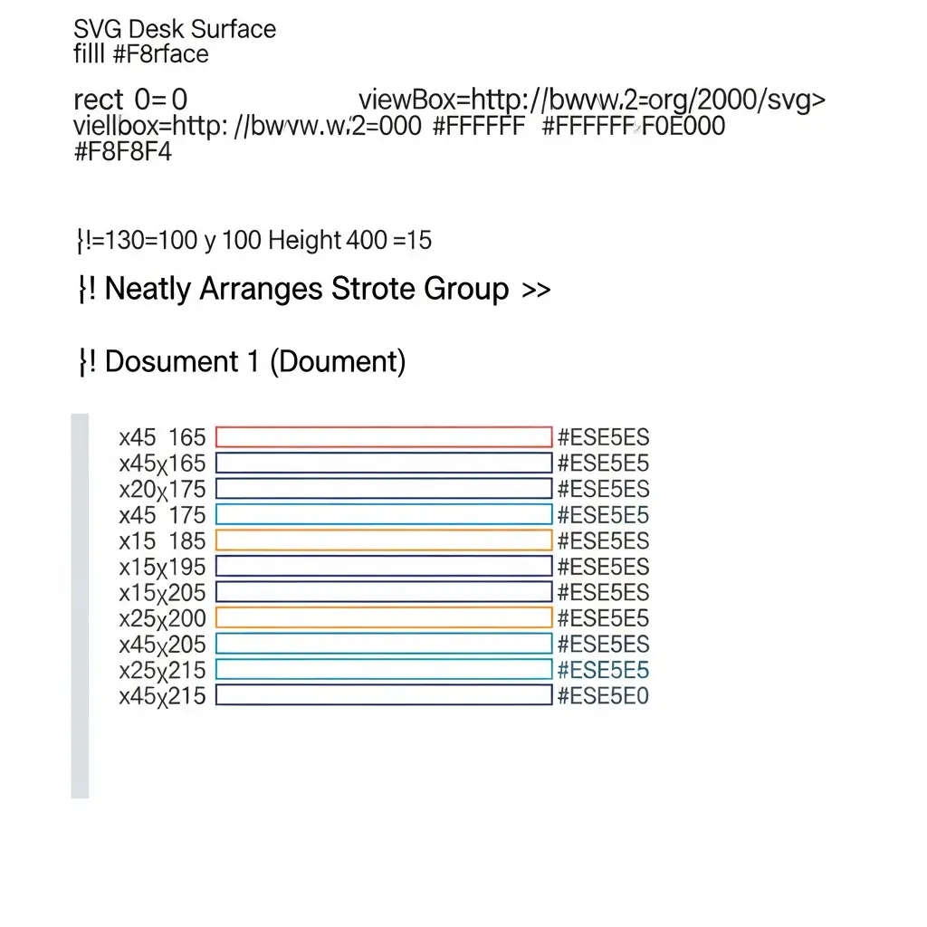 Vue organisée d'un bureau avec documents administratifs, checklist et dossiers colorés pour la préparation de soutenance