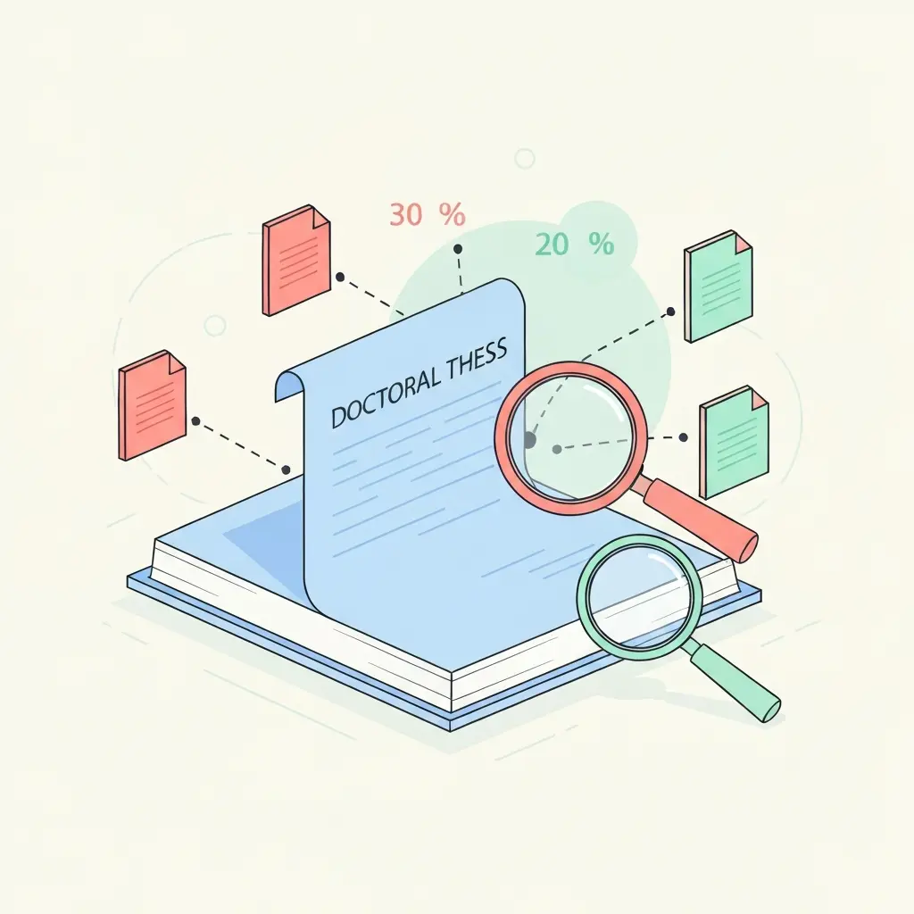 Illustration de l'évolution des outils de détection de plagiat par intelligence artificielle en 2025