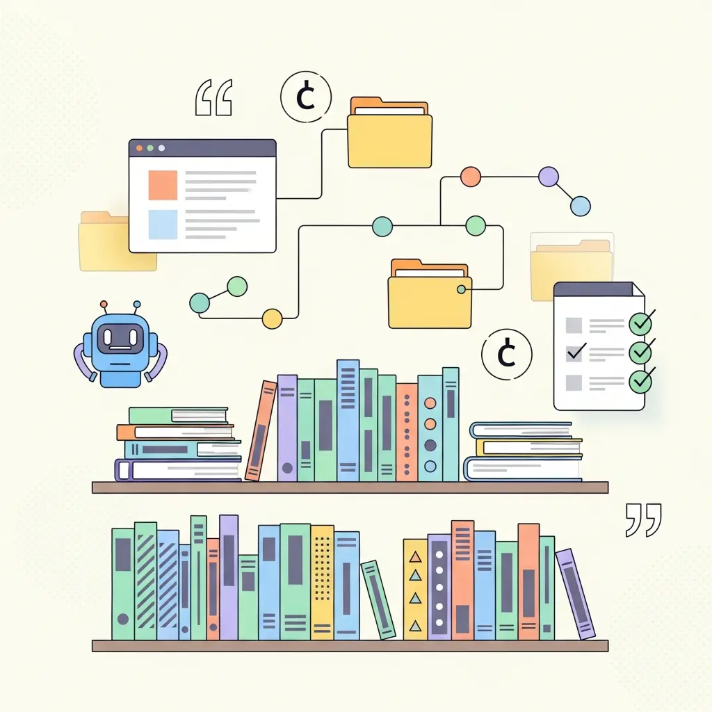 Organisation de bibliographie avec des outils intelligents