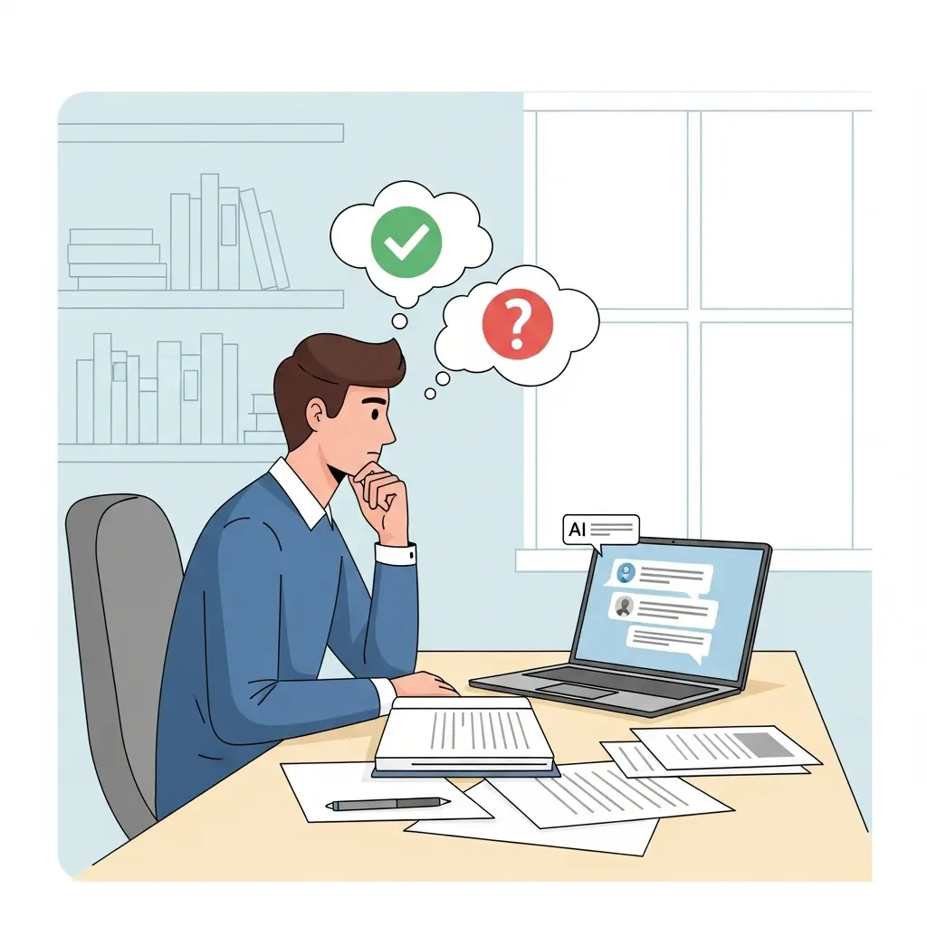 Doctorant face au dilemme de l'utilisation de l'IA : entre approbation et incertitude académique