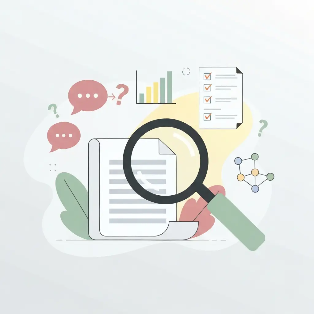 Approche méthodologique rigoureuse : la loupe scientifique examine les différentes méthodes de recherche