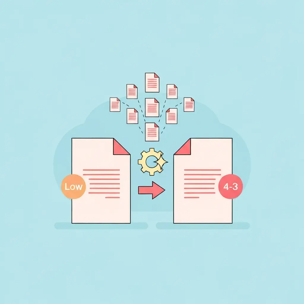 Paradoxe du score de plagiat qui augmente après reformulation IA