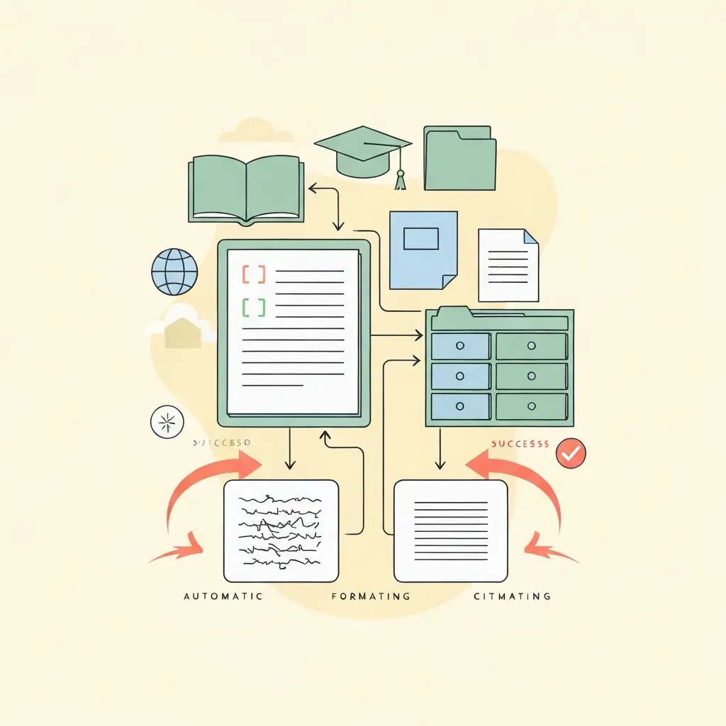 Illustration de la gestion de bibliographie organisée avec Zotero