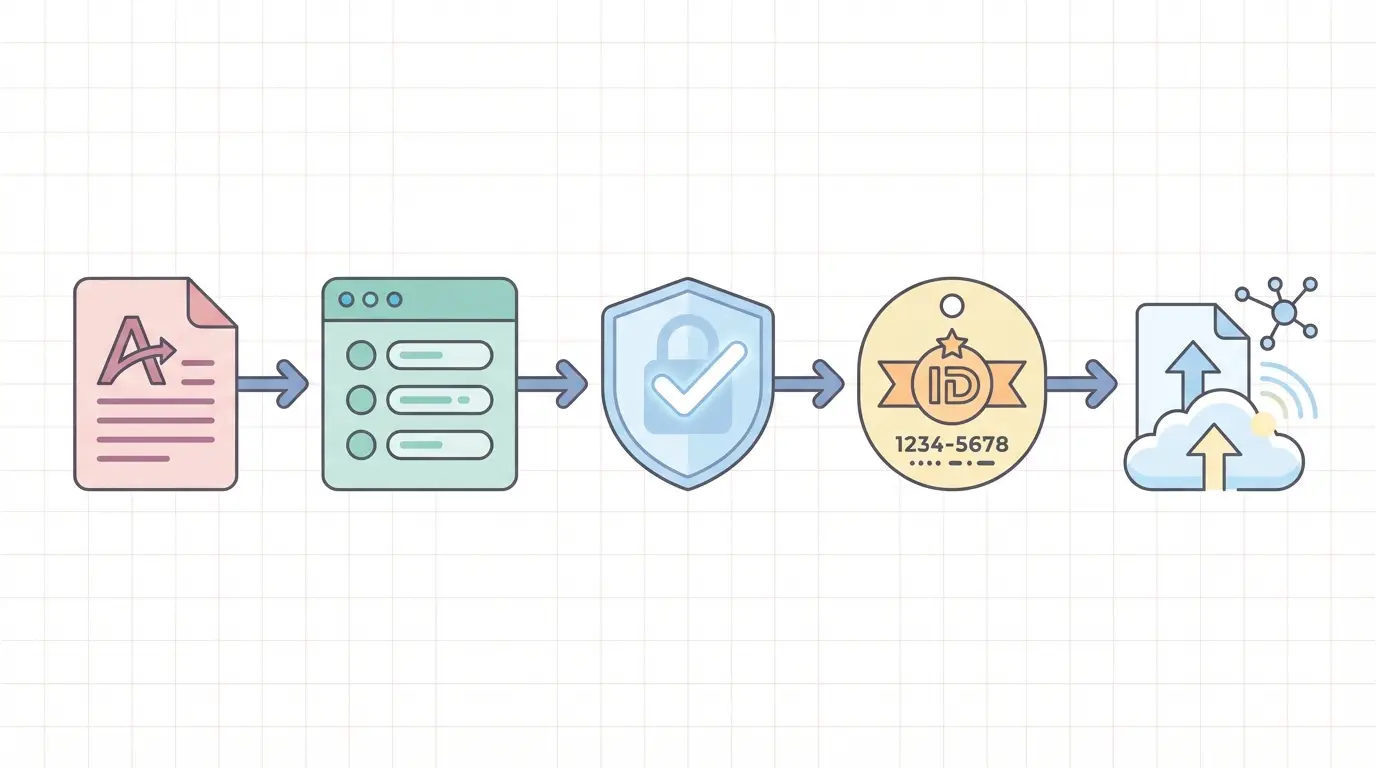 Étapes de dépôt d'une thèse sur theses.fr via STAR — préparation PDF/A, saisie des métadonnées, validation institutionnelle et attribution du Numéro National de Thèse
