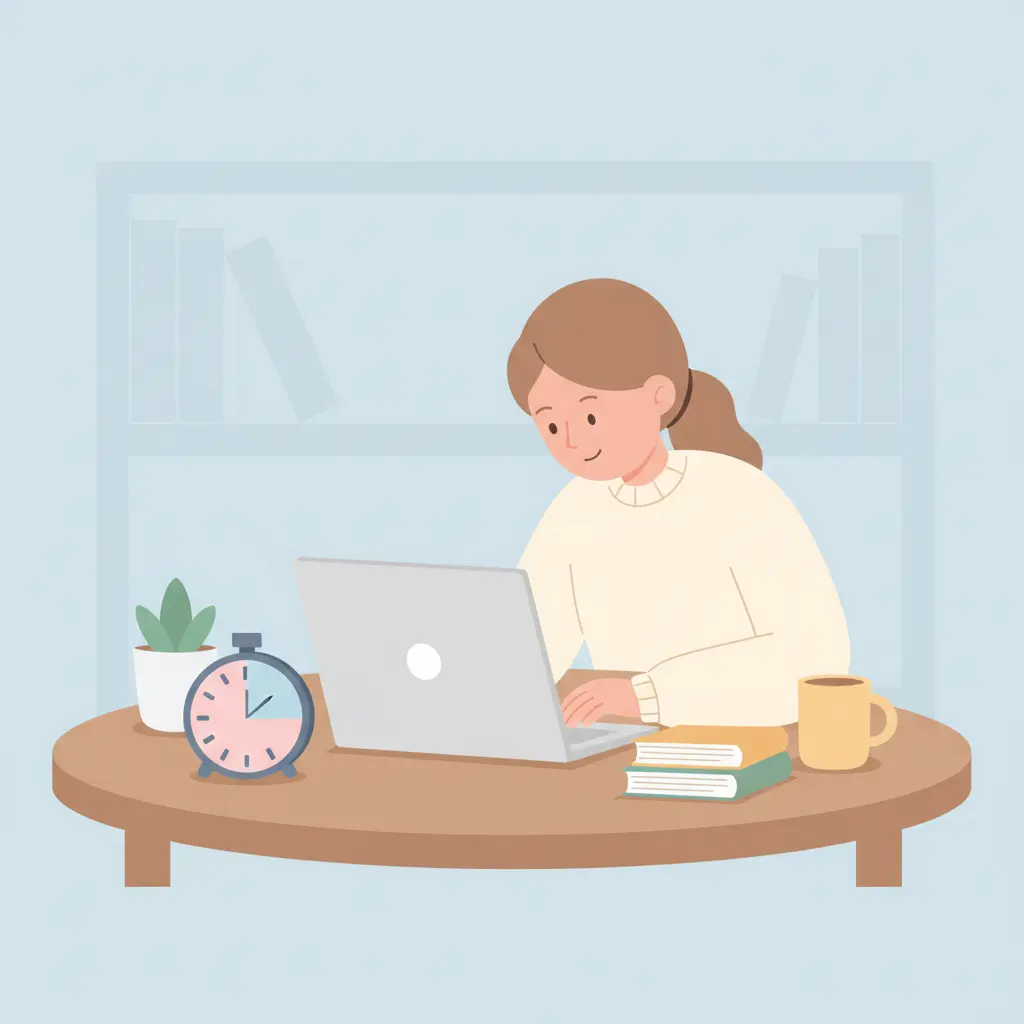 Planning de rédaction de mémoire en 4 semaines avec les 5 étapes méthodologiques illustrées sur une timeline