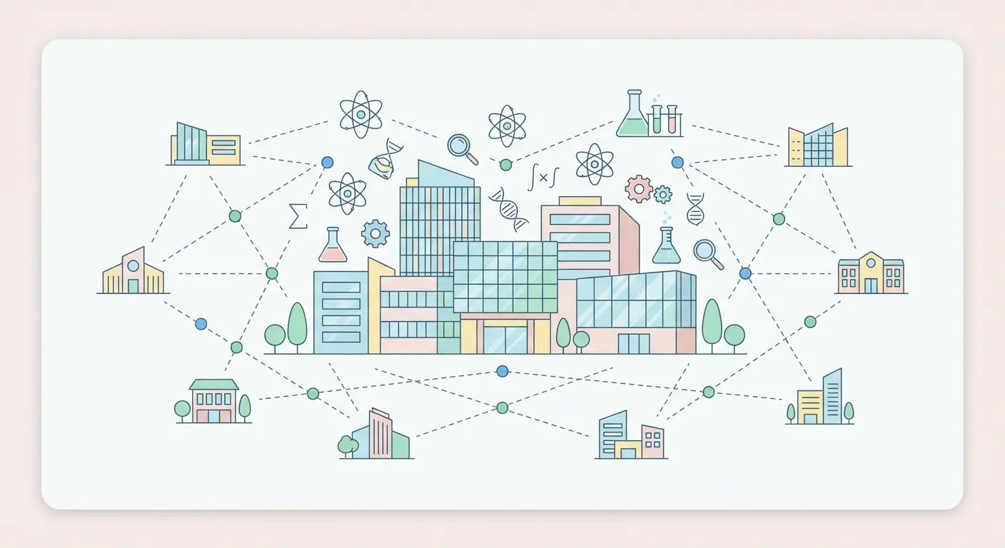 Illustration du campus Paris-Saclay et de ses laboratoires de recherche en sciences et mathématiques, classement universités France 2026