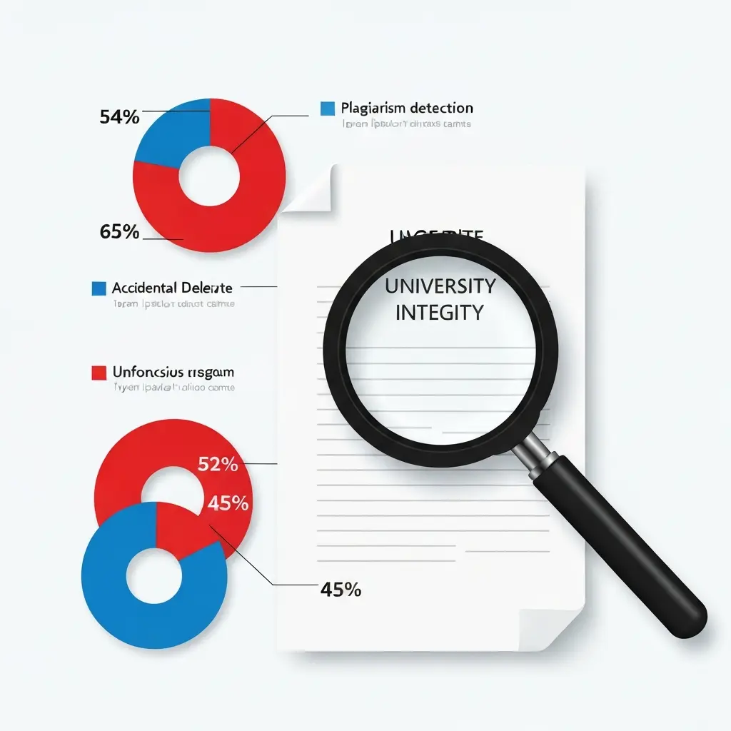 Plagiat dans les universités françaises : statistiques et données 2026