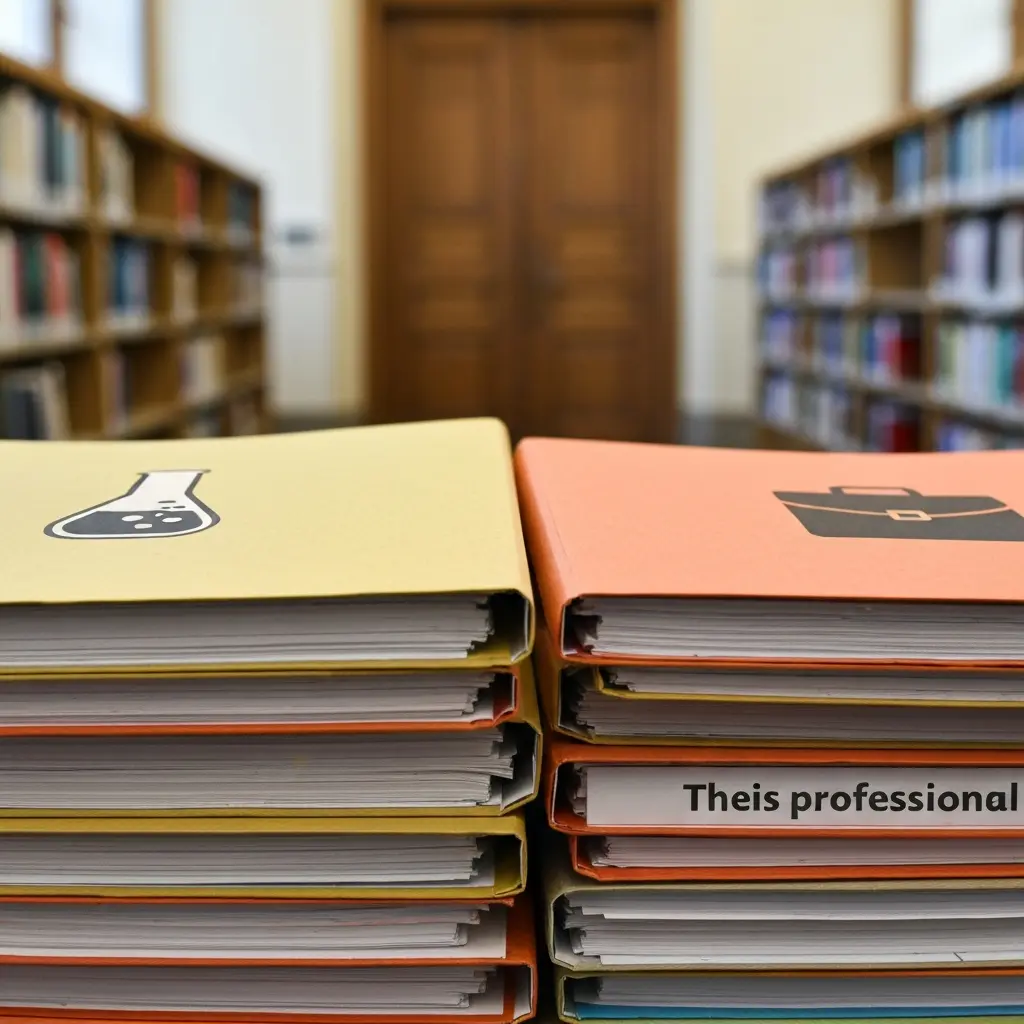 Quelle est la différence entre mémoire de recherche et mémoire professionnel ? (2026)