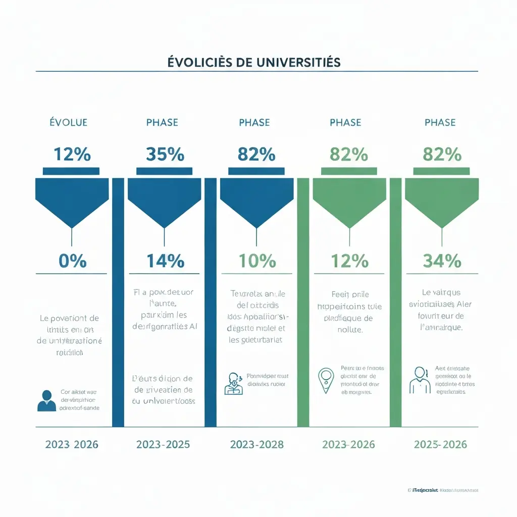 Évolution des Politiques IA dans les Universités Françaises 2023-2026