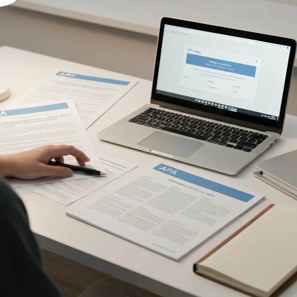 Citer un PDF en APA 7 (Français) : Exemples et Règles 2026