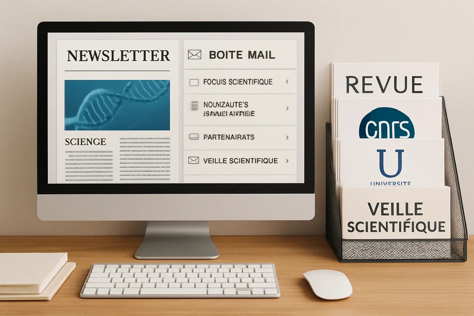 12 Newsletters Académiques Françaises à Suivre en 2026 pour sa Veille Scientifique