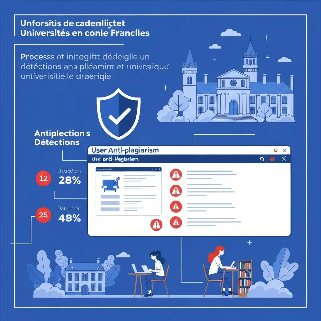 Plagiat dans les universités françaises à l’ère de l’IA : statistiques, détection et sanctions 2026