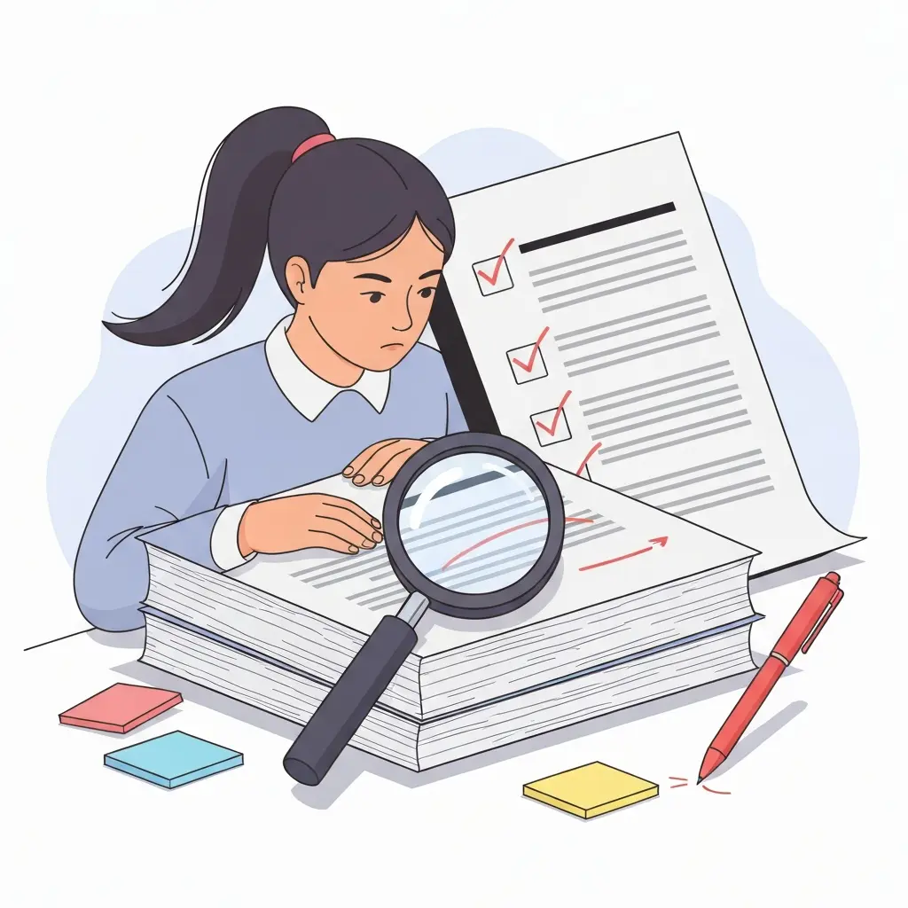 Relire son mémoire avant soutenance : checklist 2026 en 6 passes