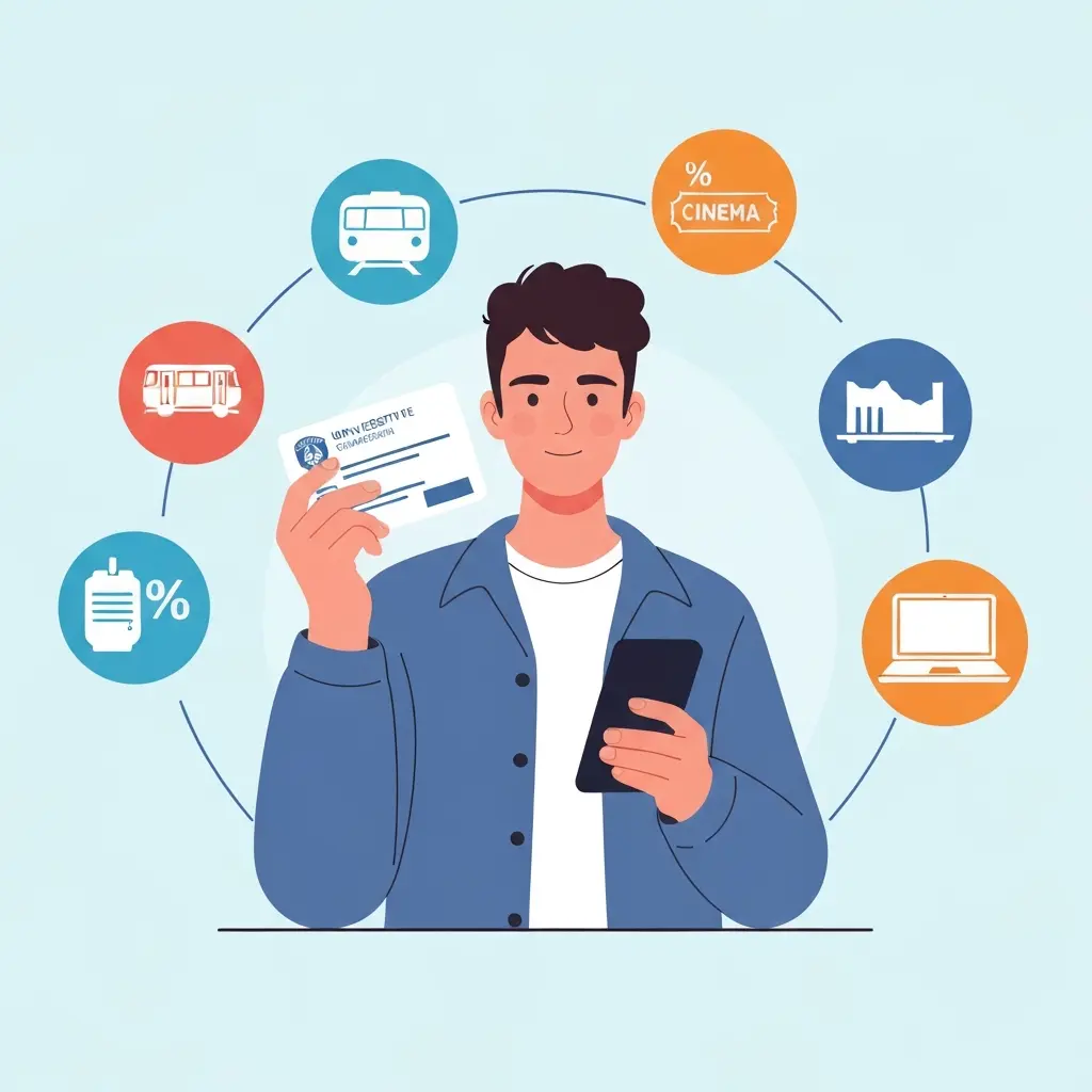 Réductions et avantages étudiants en France 2026 : carte ISIC, transports, culture, cinéma, numérique