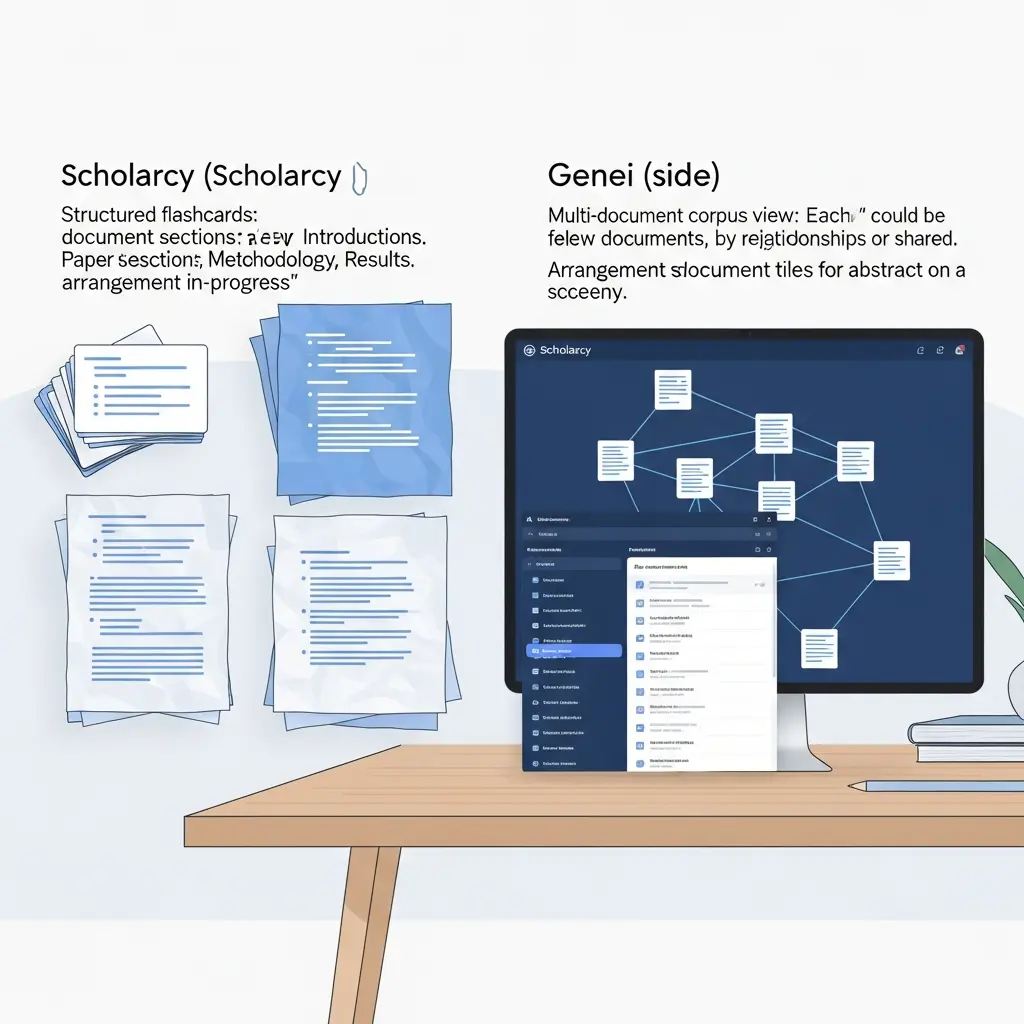Scholarcy vs Genei pour résumer des articles scientifiques en 2026