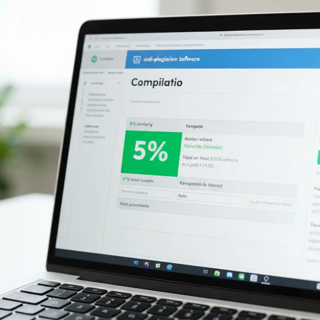 Plagiat 5% sur Compilatio : est-ce grave en 2026 ?
