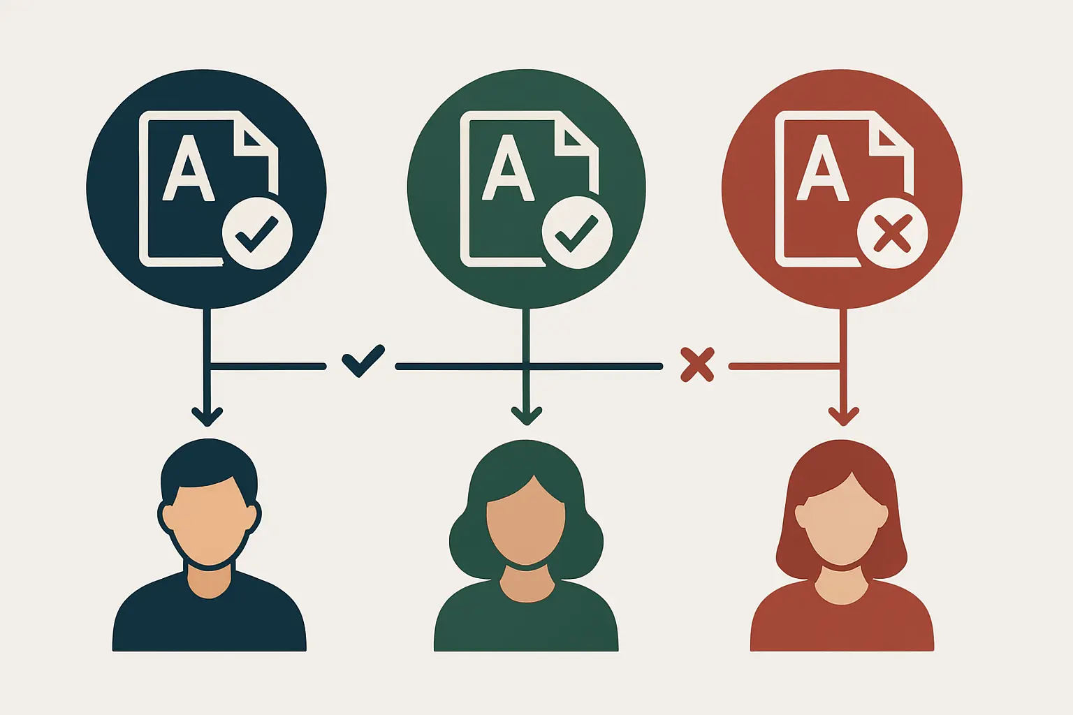 Comparatif visuel des trois correcteurs orthographiques Antidote, LanguageTool et Grammarly : tableau de décision illustré par profil d'étudiant pour choisir le meilleur outil pour un mémoire en français