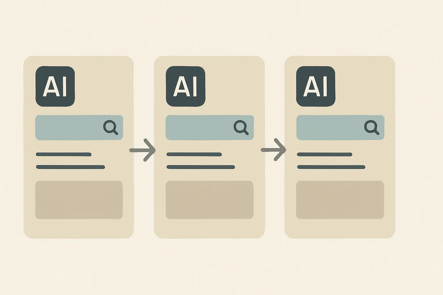 Comparaison côte à côte de trois interfaces d'IA de recherche pour la rédaction d'un mémoire