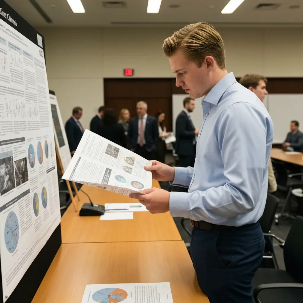 Comment préparer un poster scientifique pour une conférence : guide étudiant master 2026