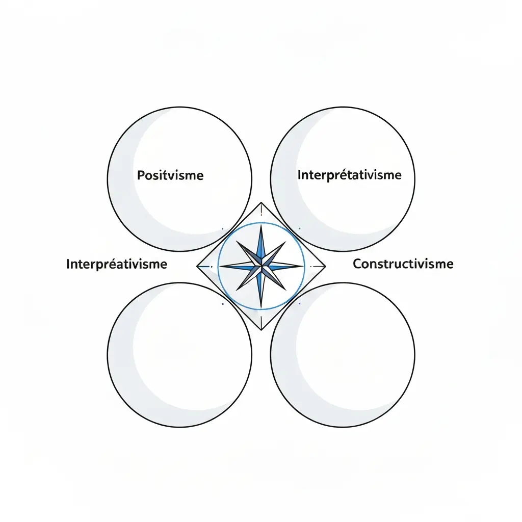 Posture épistémologique et paradigmes de recherche : guide pour le mémoire master 2026