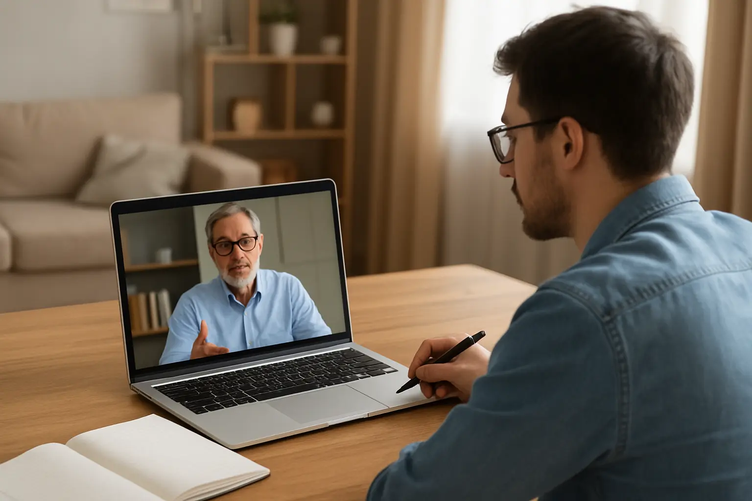 Encadrement à distance d'un mémoire par visioconférence