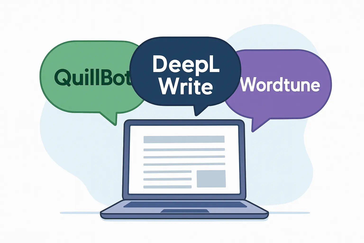 QuillBot vs DeepL Write vs Wordtune : quel reformulateur pour votre mémoire en 2026 ? (tableau)