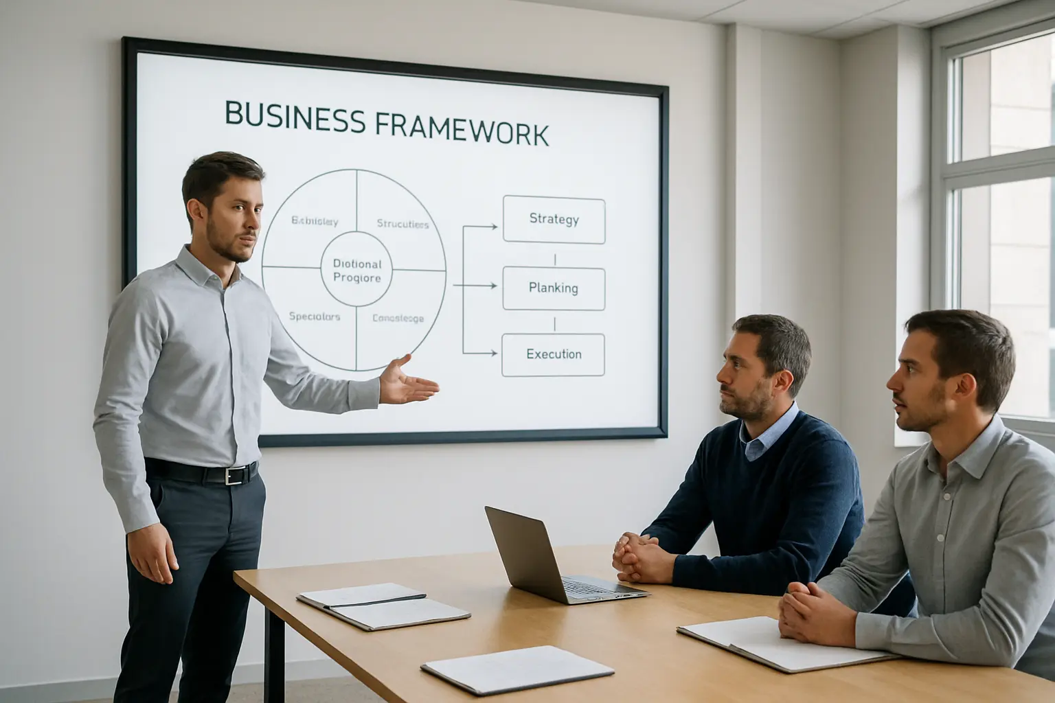 Candidat soutenant son mémoire devant un jury de professionnels en formation certifiante