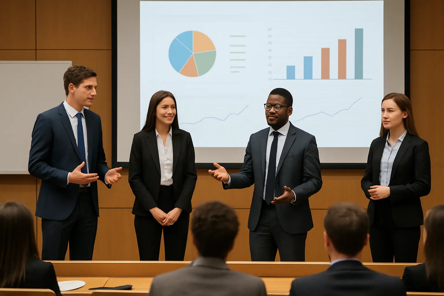 Soutenance de mémoire en école de commerce