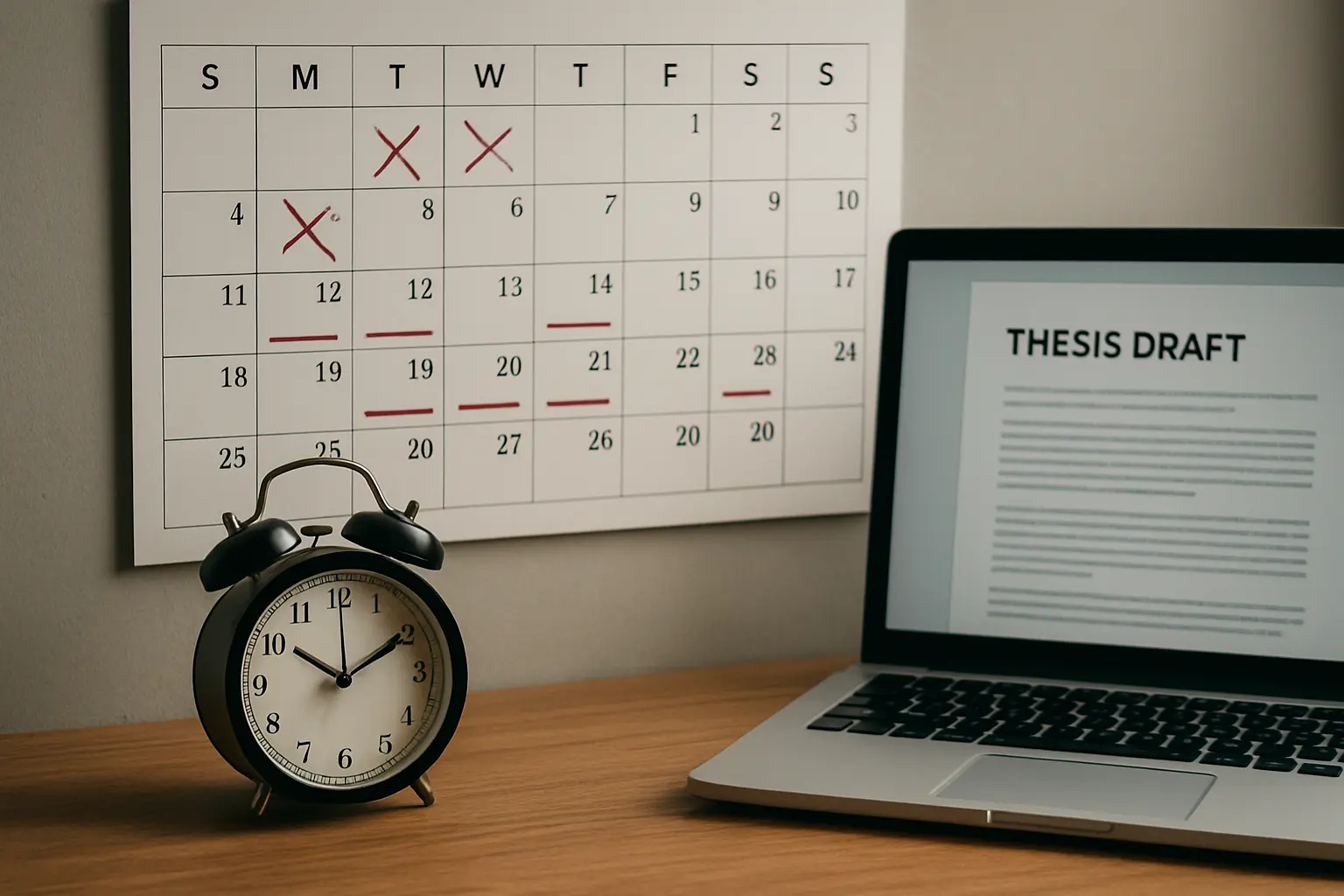 Finir son Mémoire en un Mois : Plan de Sauvetage Semaine par Semaine Quand Tu es en Retard (2026)