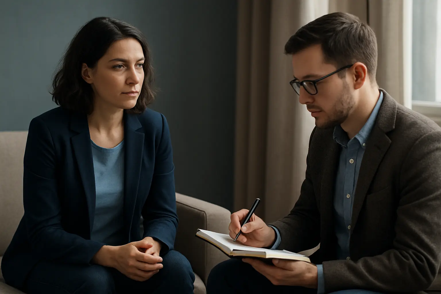 Entretien sociologique avec prise de notes