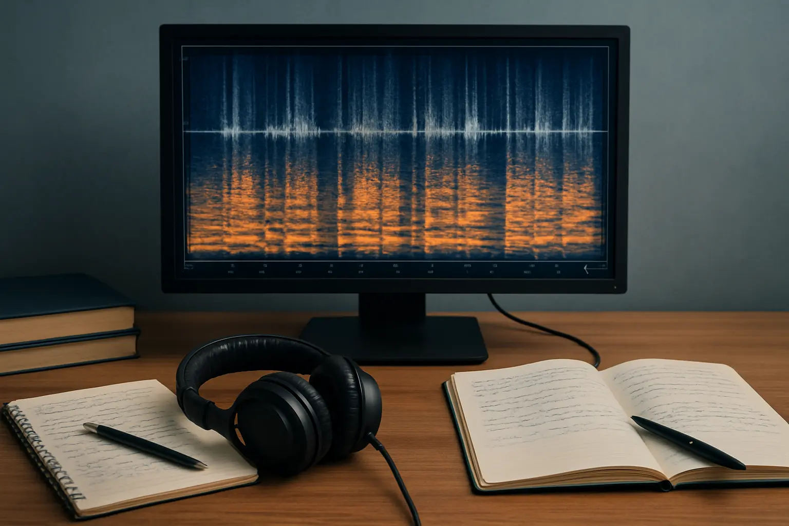 Analyse spectrographique d'un corpus oral sur écran d'ordinateur