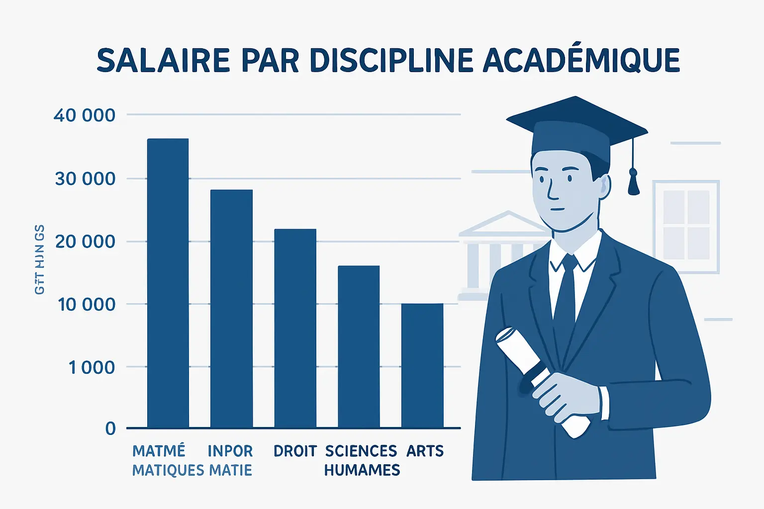 Salaire d’un jeune diplômé de master en France 2026 : chiffres par discipline (MESR-SIES, Apec, Insee)