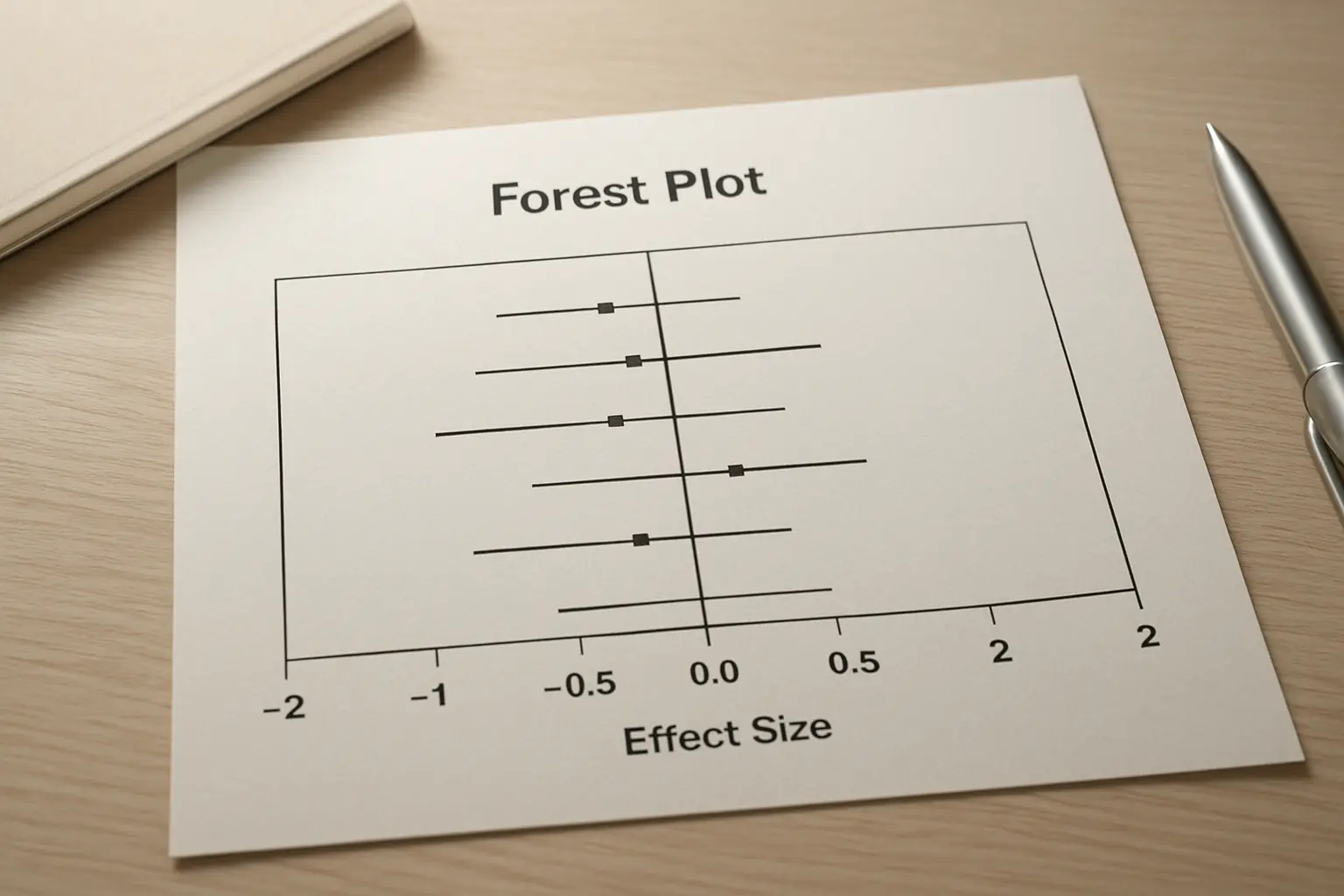 Comparaison de plusieurs intervalles de confiance sur un graphique en forêt