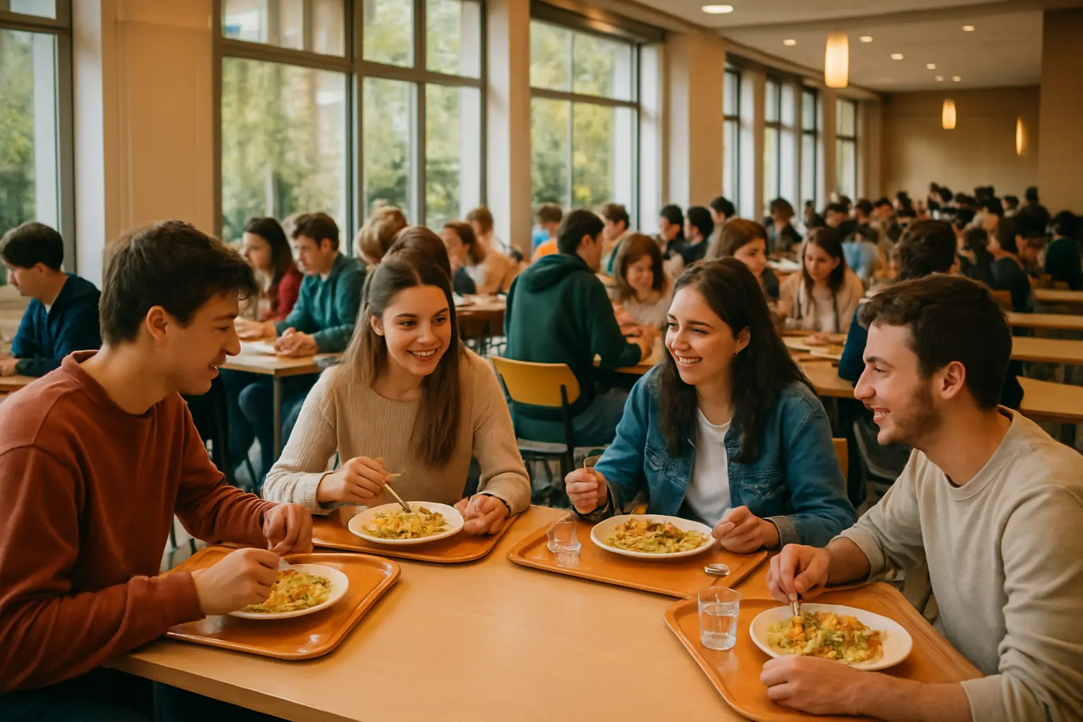 Restauration universitaire CROUS 2026 : chiffres du repas à 1 €, fréquentation et réseau