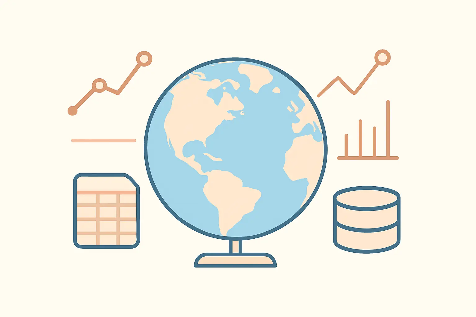 Où trouver les données d&rsquo;un mémoire d&rsquo;économie : 12 sources et leurs pièges (2026)