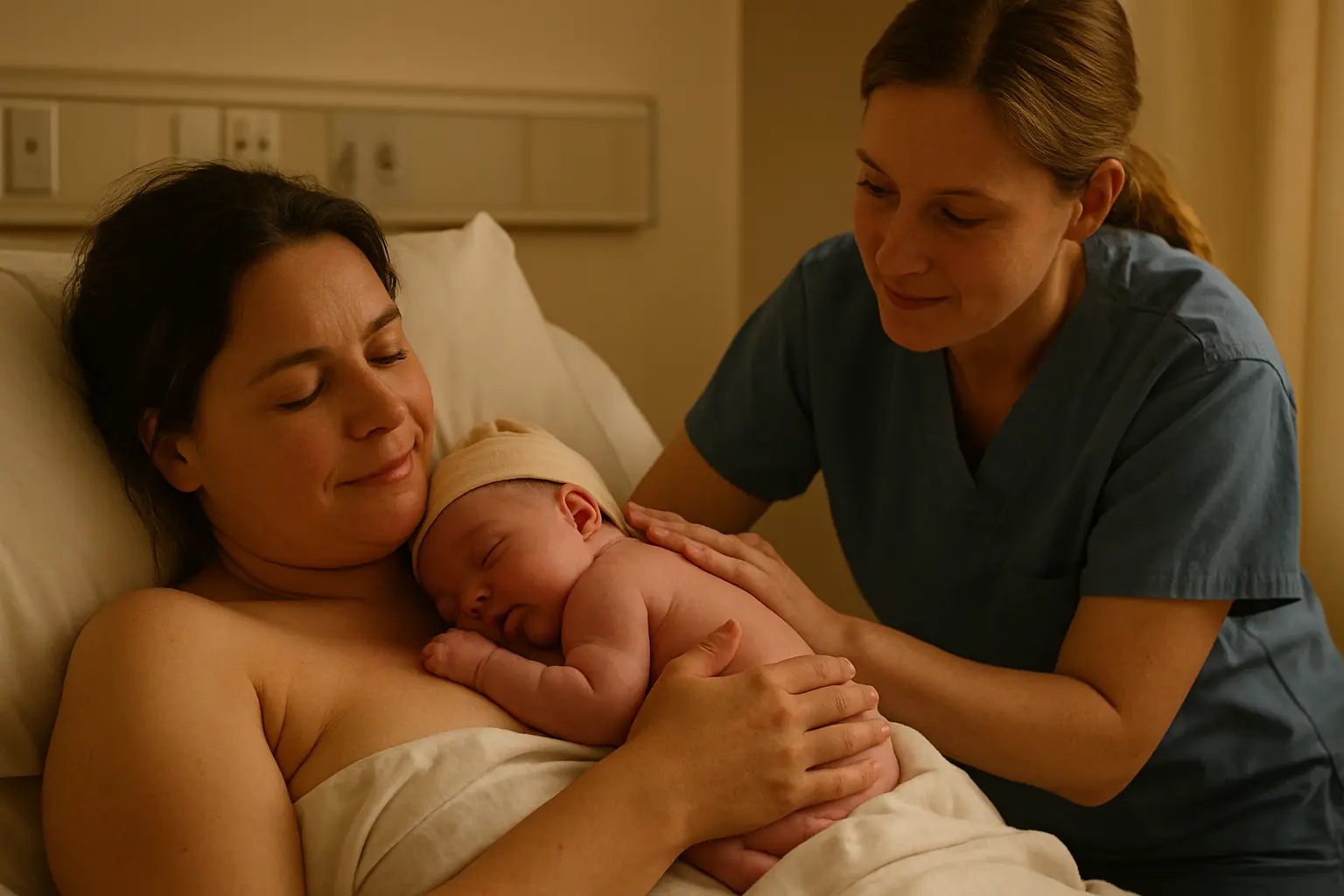 Accompagnement du post-partum et de l'allaitement par une sage-femme