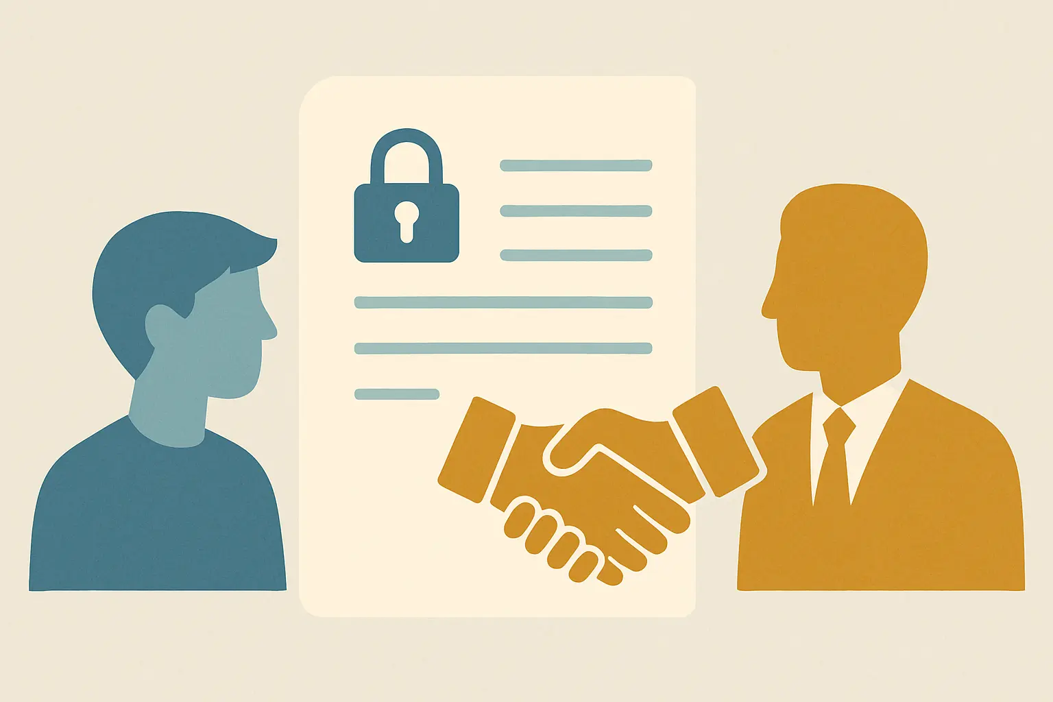 Accord de confidentialité entre l'étudiant et l'entreprise pour un mémoire professionnel