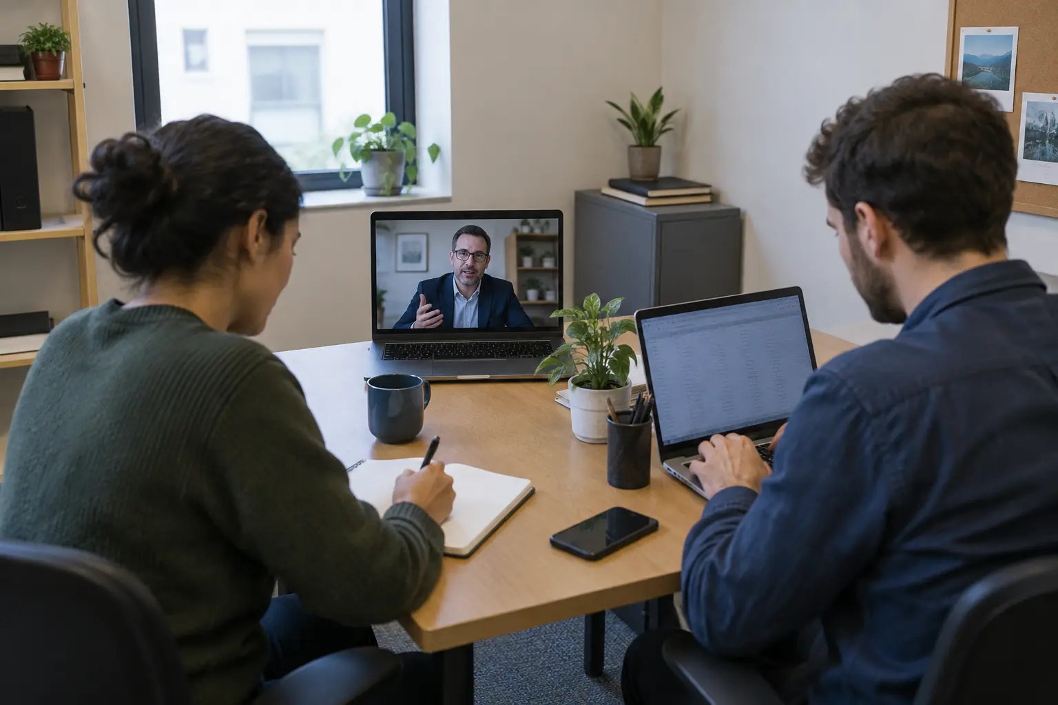 Dirigeant de très petite entreprise gérant une équipe à distance, illustration d'une lacune de recherche en gestion