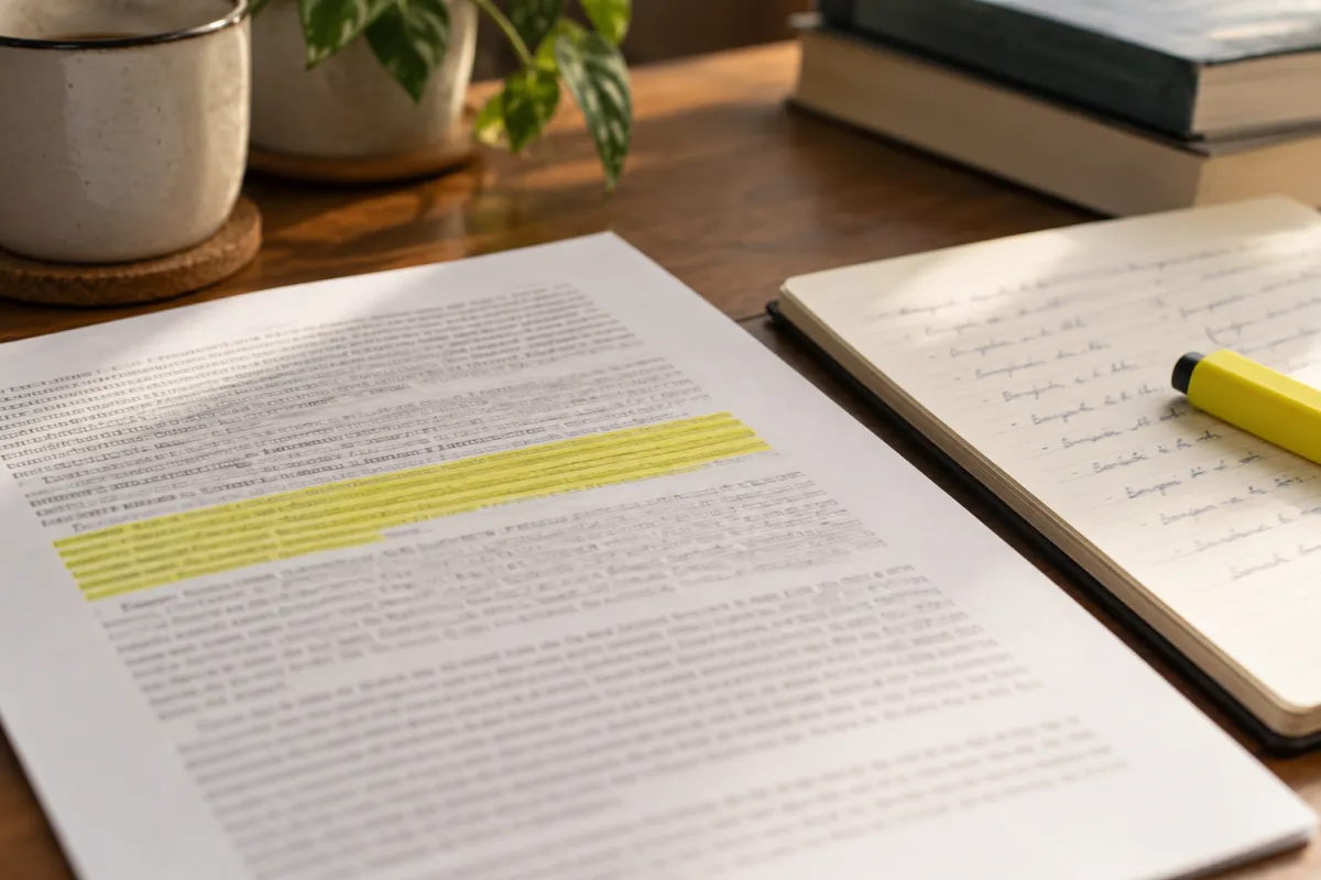 Repérage d'une citation et de son auteur dans un article académique