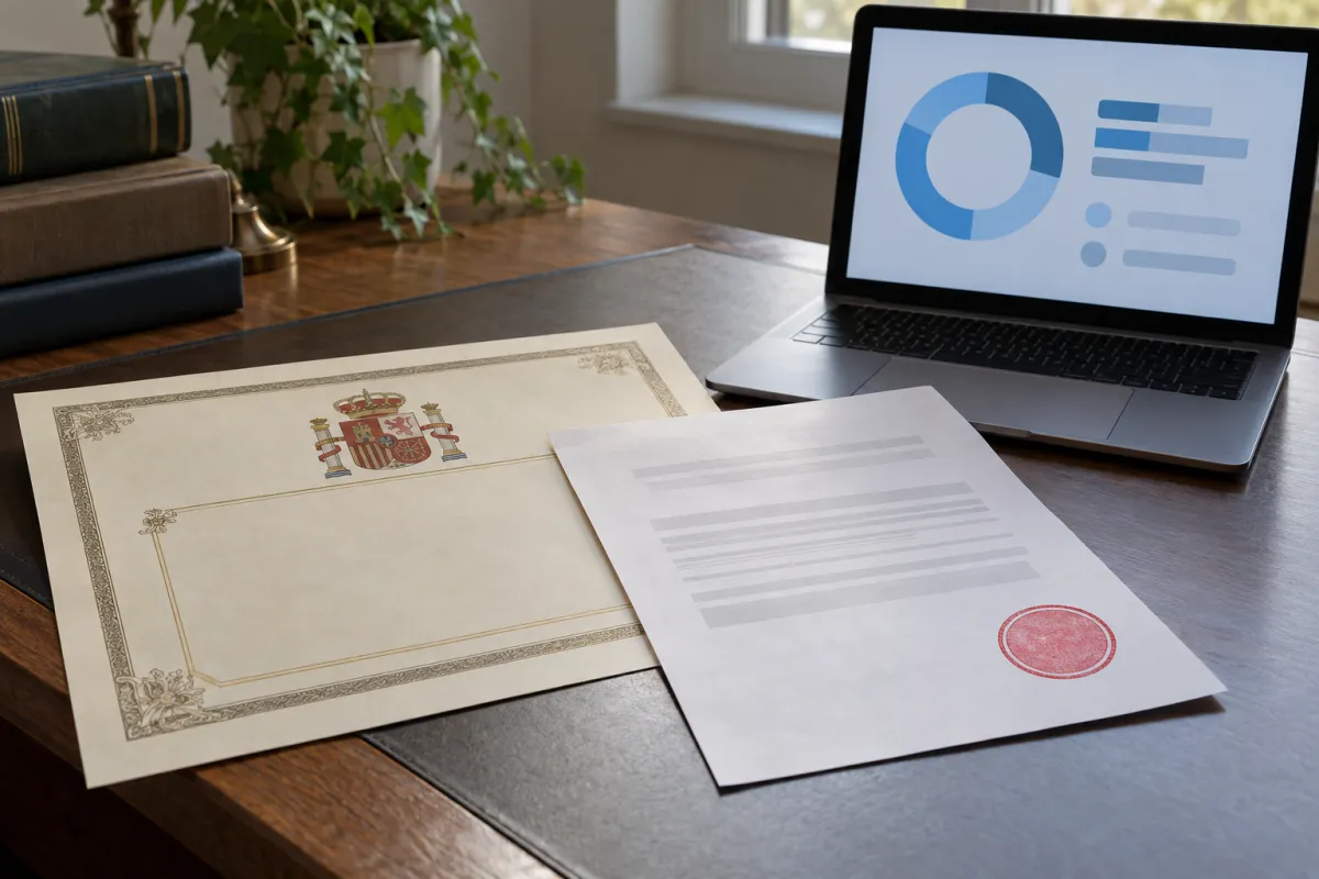Étudiante menant un entretien semi-directif avec un guide d'entretien et un enregistreur